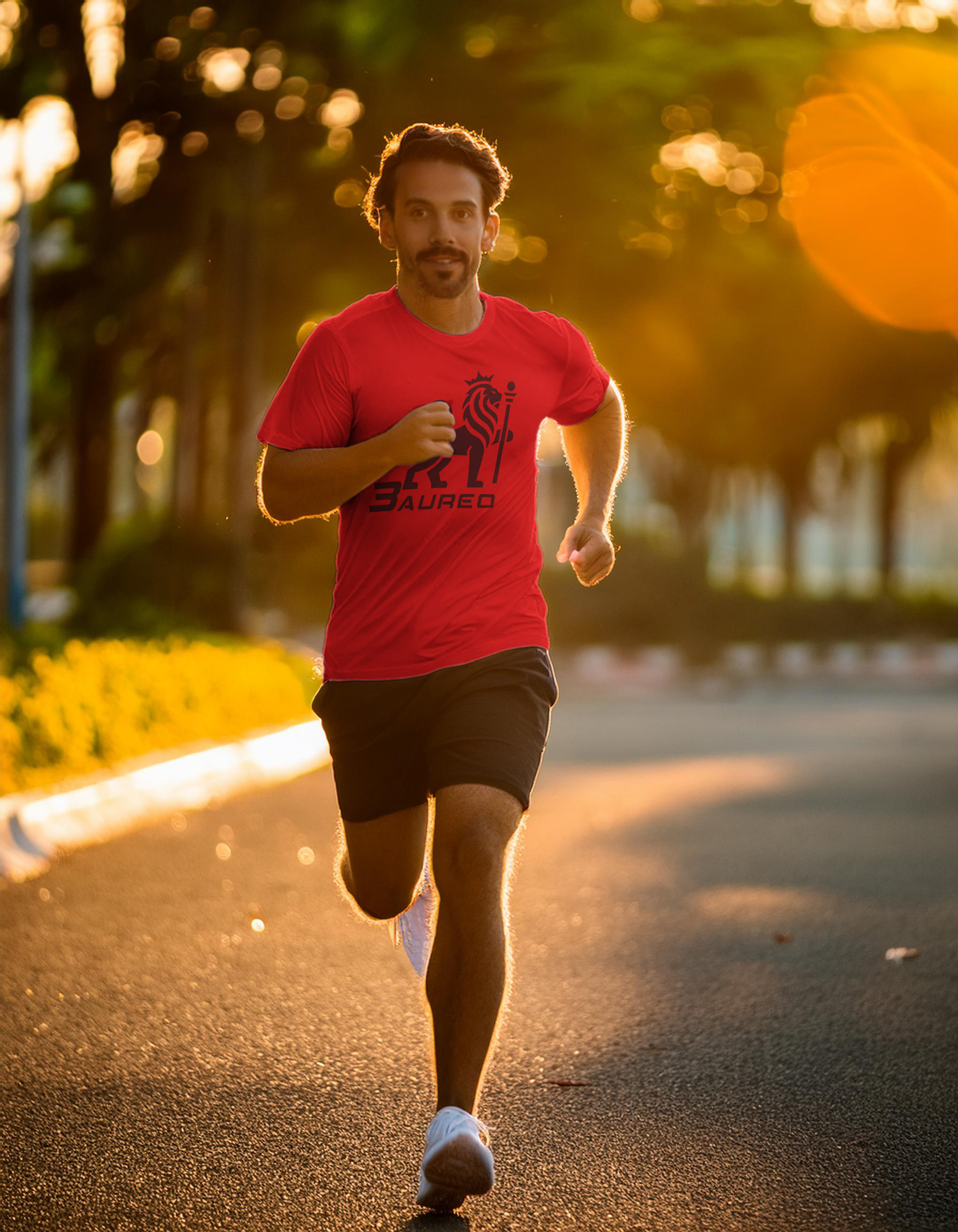 hombre corriendo calle